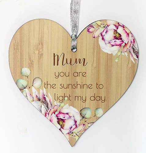 Bunch of Joy Hanging Heart Plaques