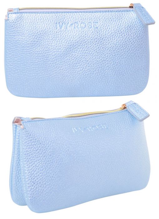 Ivy Rose Zip Purse Blue