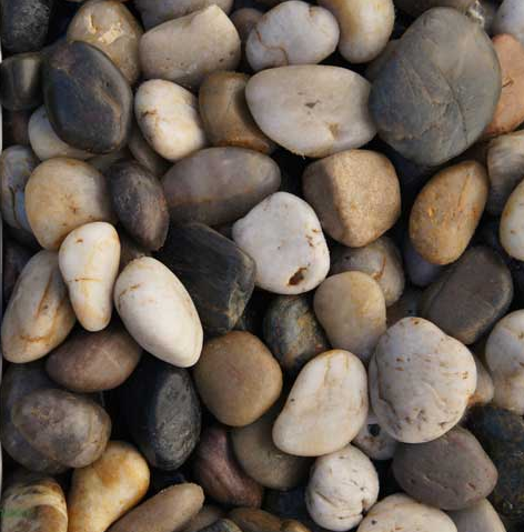 20kg Bagged - Polished Mixed Pebbles