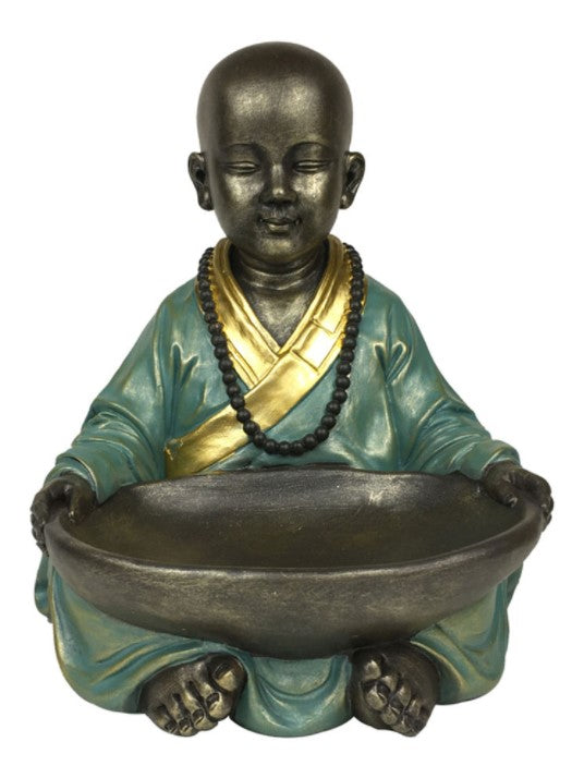 Monk Offering Plate