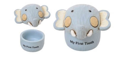 Noah's Ark Tooth & Curl Trinket Box