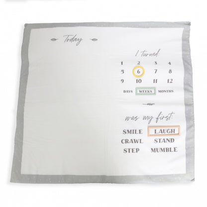 Baby Milestone Play Mat