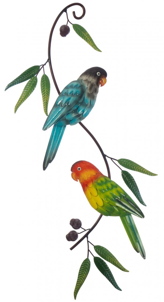 Parrot Pair With Gumnuts