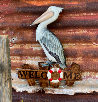 Percy Pelican Welcome