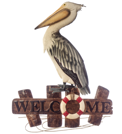 Percy Pelican Welcome