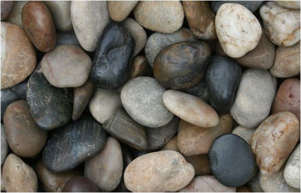 20kg Bagged - Polished Mixed Pebbles