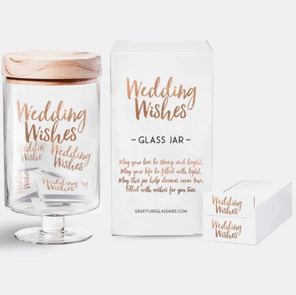 With gratitude - Glass Jars