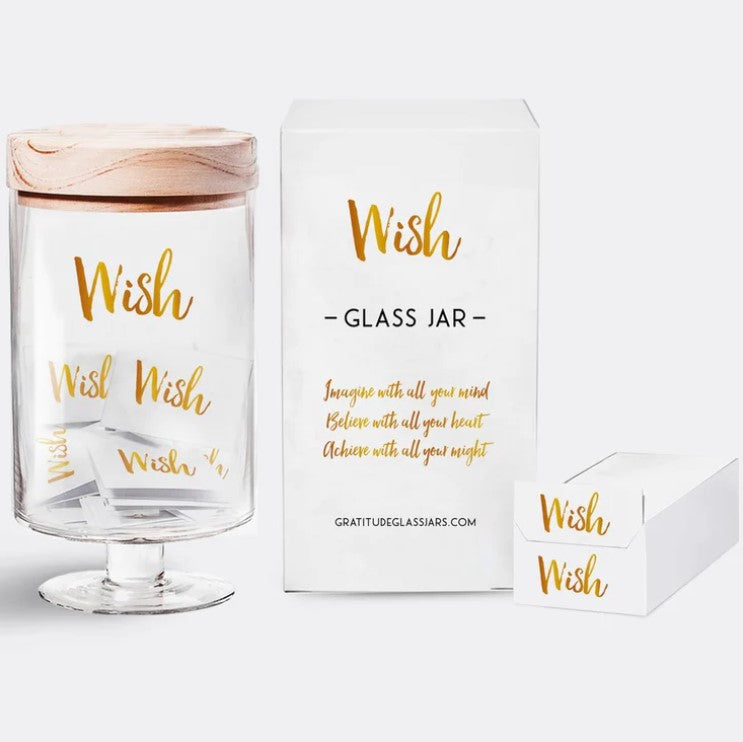 With gratitude - Glass Jars