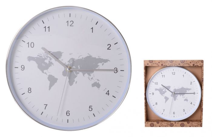 World Map Clock