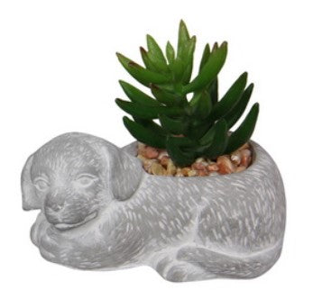 Dog Plant Shelf Sitter