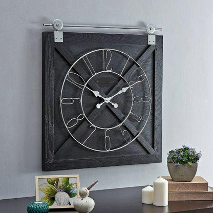 Barn Door Clock