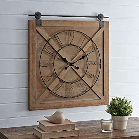 Barn Door Clock