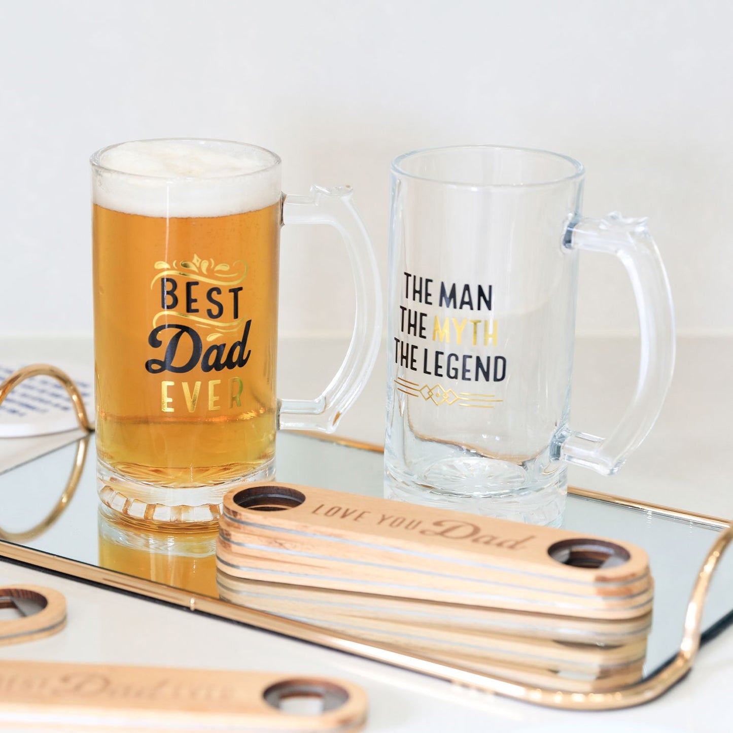 Dad Beer Glasses