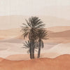 Espresso Desert Palms Canvas
