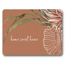 Espresso Floral Placemats