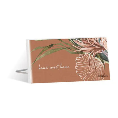 Espresso Palms Sentiment Plaque