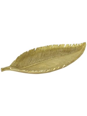Natural Oasis Feather Tray