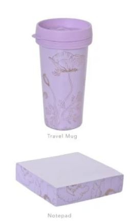 Florabella Travel Mug and Note Pad