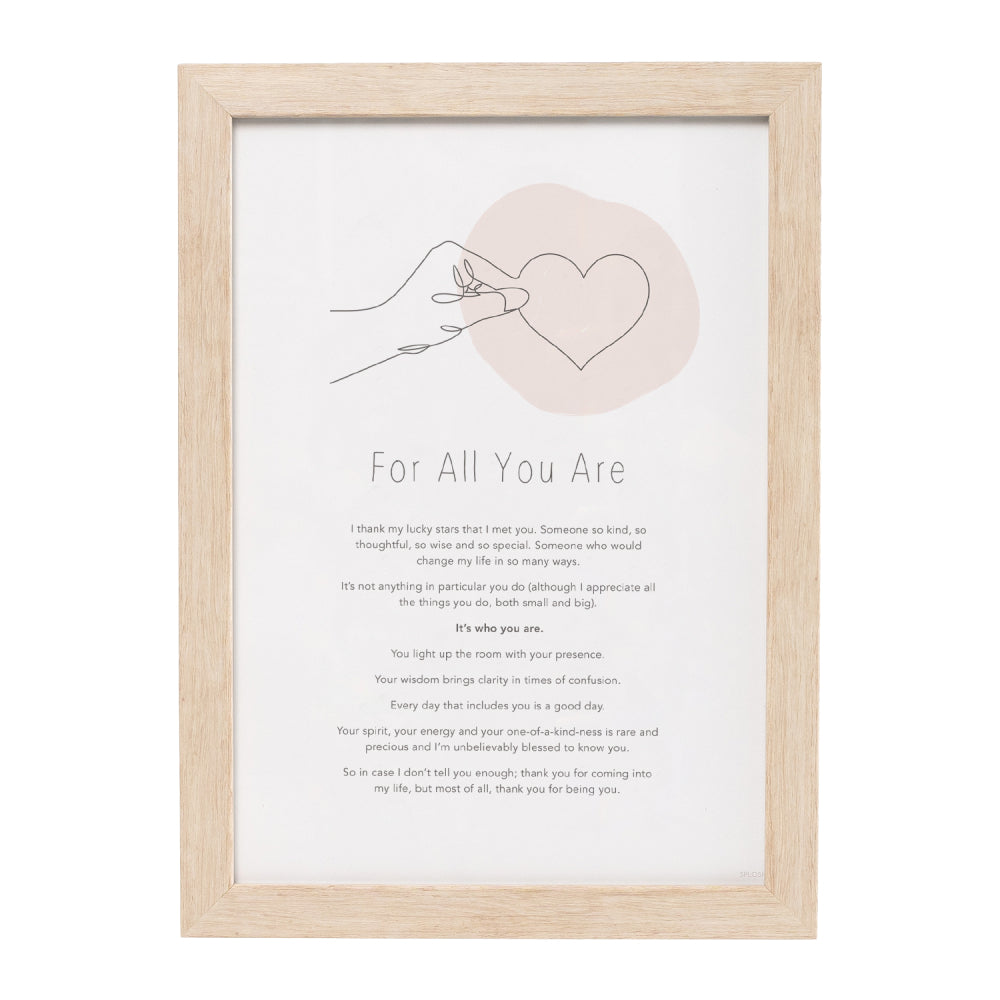 Gift of Words Plaques