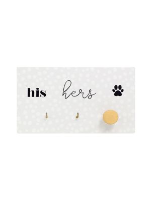 Playful Pets His & Hers Lead Hanger