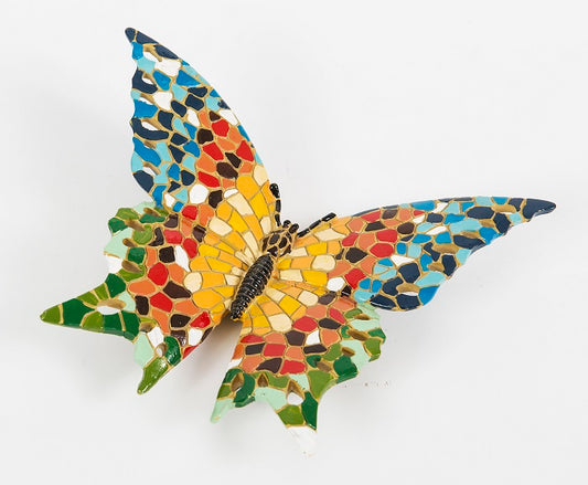 Large Colourful Mosaic Butterfly