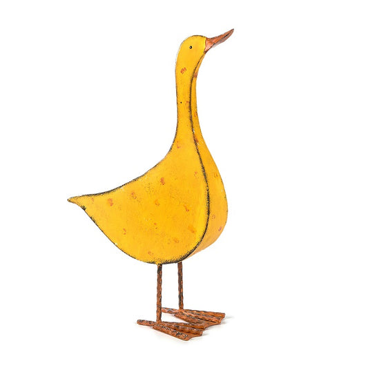 Large Metal Yellow Duck