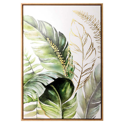 Elegant Greenery Framed Canvases