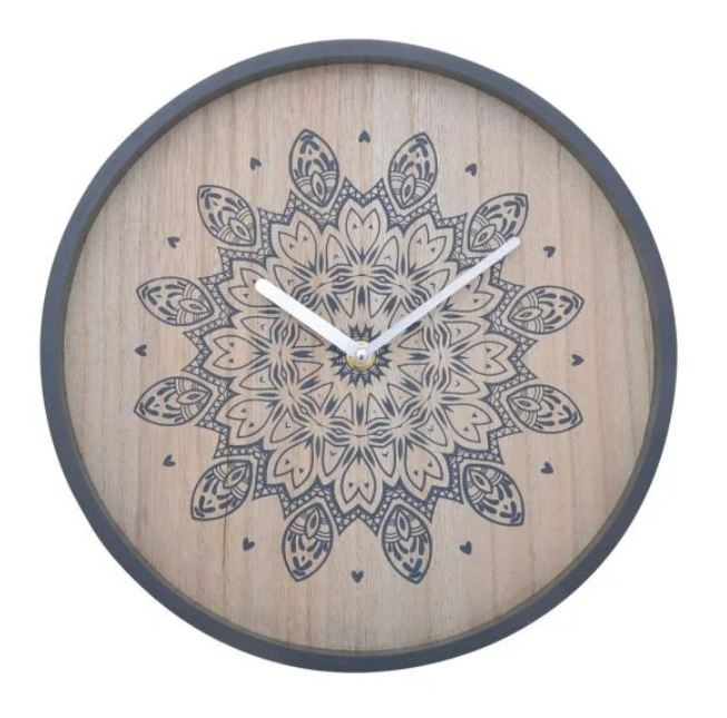 Mandala Wall Clock