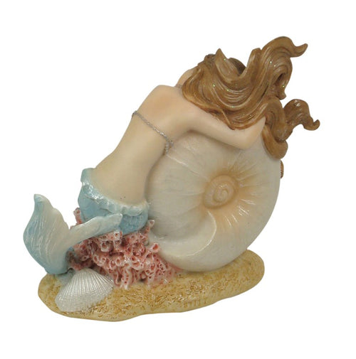 Mermaid Sleeping On Shell