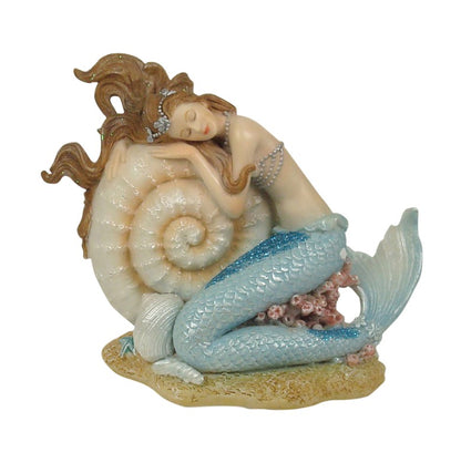 Mermaid Sleeping On Shell