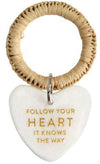 Message From The Heart Keyrings