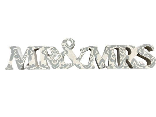 Mr & Mrs Sign