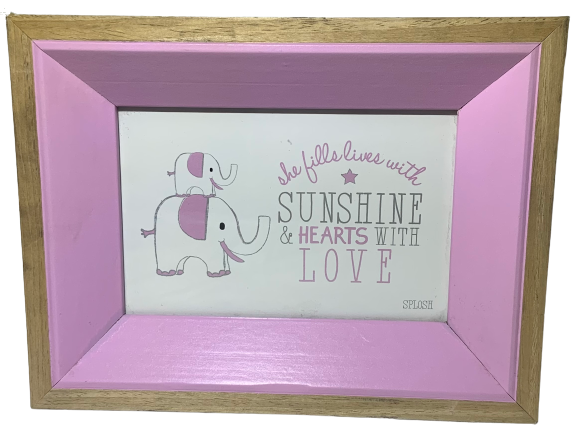 Baby Pink Frame 4x6
