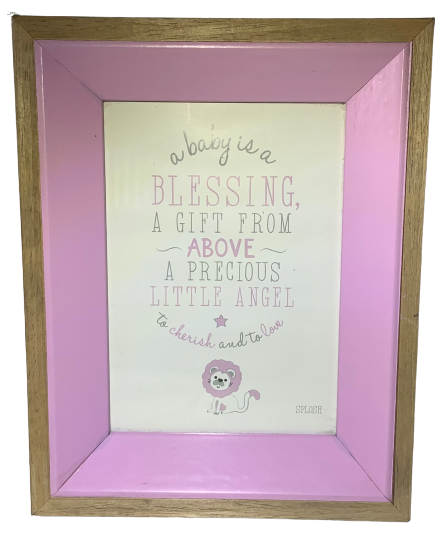 Baby Pink Frame 5x7