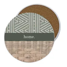 Sage & Thyme Ceramic Coasters