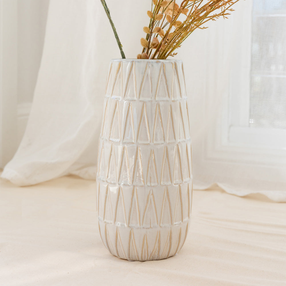 Island Breeze White Vase